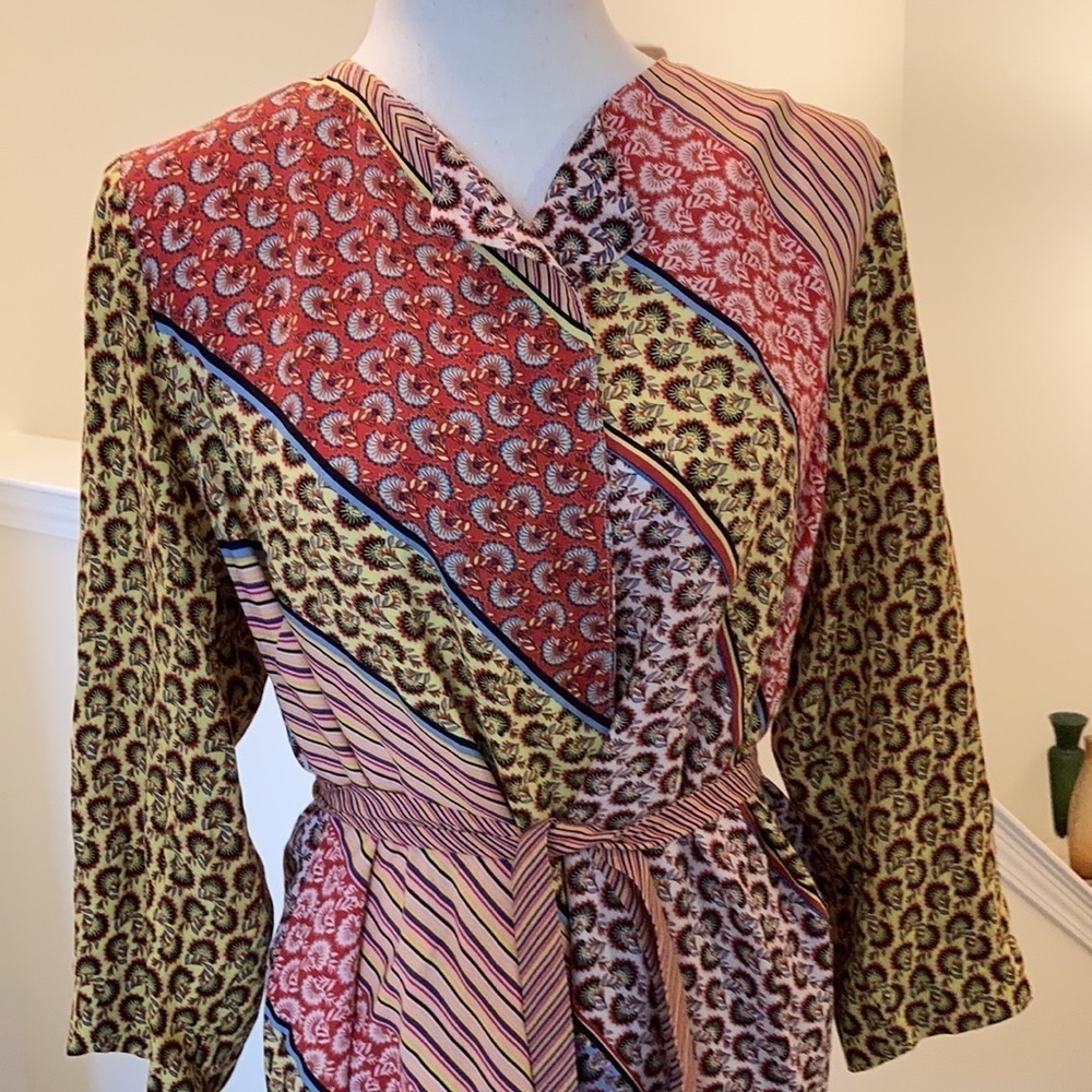 CABI Poet Kimono Jacket Multicolor Sz XS #5664 EUC - Picture 3 of 8